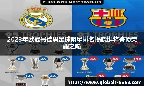 2023年欧冠最佳男足球明星排名揭晓谁将登顶荣耀之巅